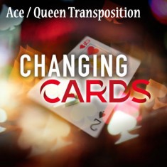 Ace / Queen Transposition Changing Card by Richard Young 